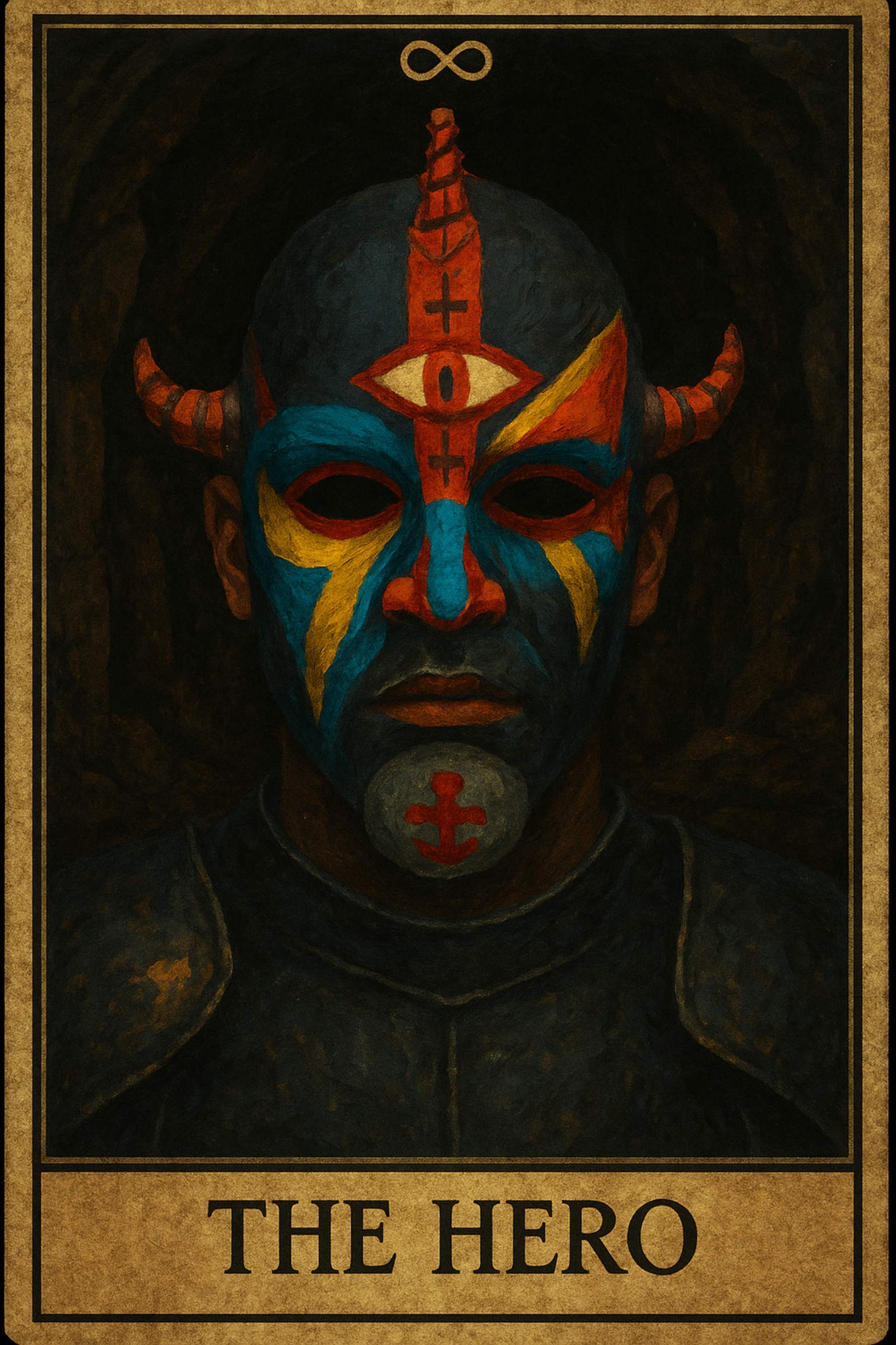 Retrato simbólico de Yosnier Rojas (Eldon)